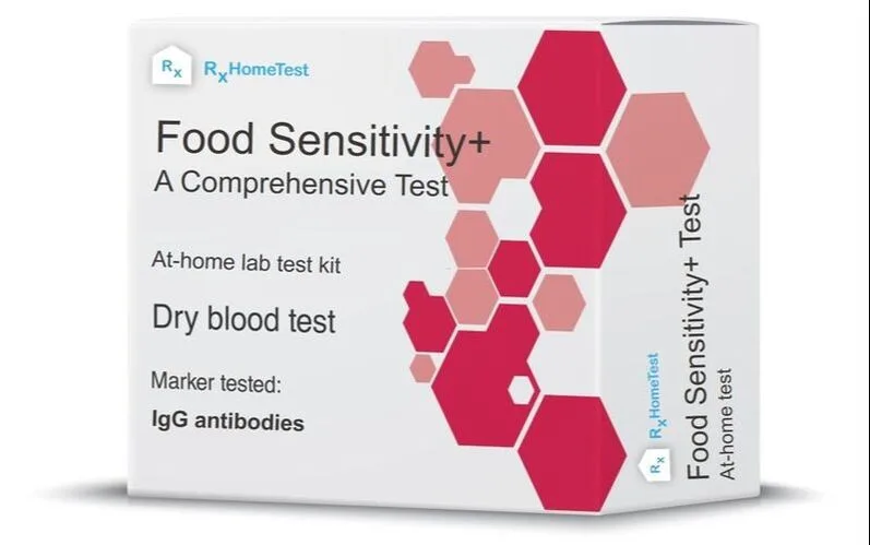 at home food sensitivity test, IgG food reactivity test, comprehensive food sensitivity screening, test for hidden food sensitivities, at home lab test food reactions