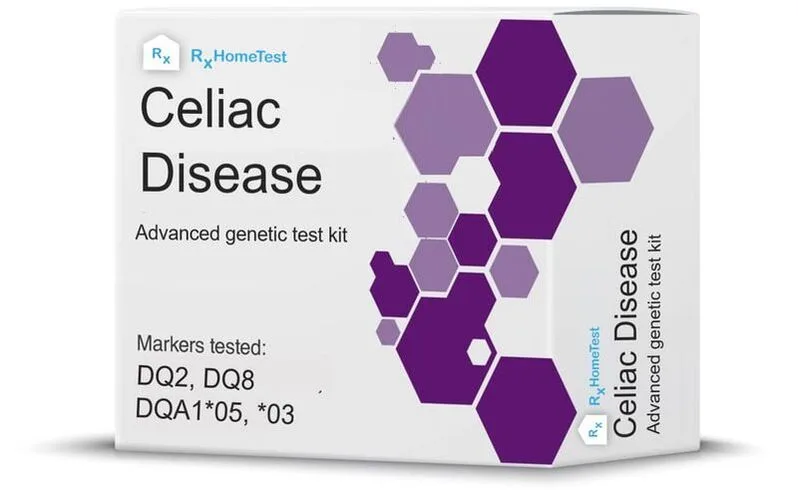 at home celiac genetic test, genetic risk for celiac disease, HLA DQ2 DQ8 gluten intolerance testing, celiac disease family genetic risk, gluten sensitivity genetic testing at home
