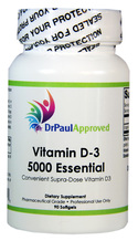 DrPaulApproved Vitamin D-3 5000 Essential